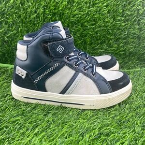 Dream Pairs Kids Boys Girls Navy Gray High Top Sneakers Shoes Size 12 Gym Ready